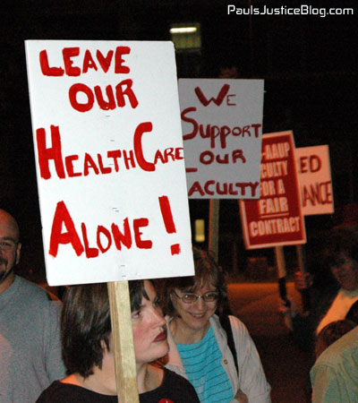 leave out health care alone